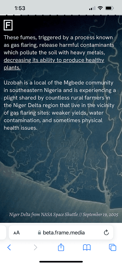 Gas Flaring article view 3