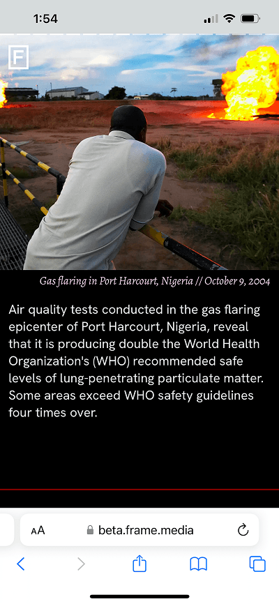 Gas Flaring article view 7